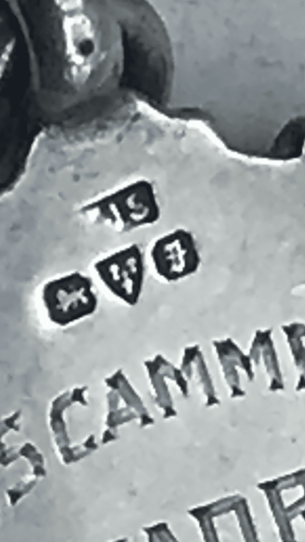Gold and Silver Fob CESSA 1938 Commell Squadron - Image 7
