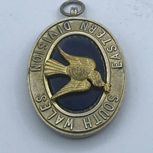 Masonic Deacons Medal Collar Jewel South Wales Eastern Division