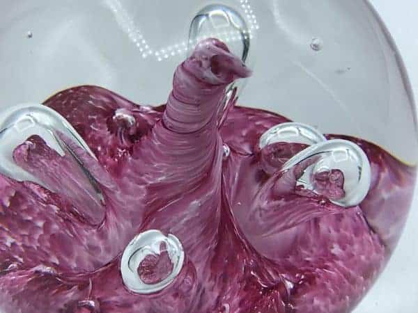 Signed Caithness Glass Paperweight MoonFlower G59069 - Image 7