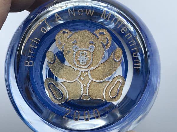 Caithness Glass Paperweight Birth Of A New Millennium 2000 - Image 7