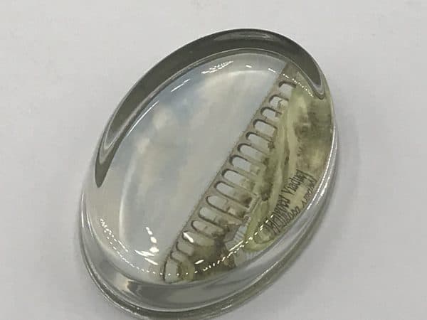 Collectable Souvenir Glass Paperweight Hengoed Viaduct South Wales - Image 5