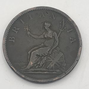1806 George III Copper Half Penny