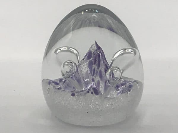 Scottish Caithness Glass Paperweight Moonbeam