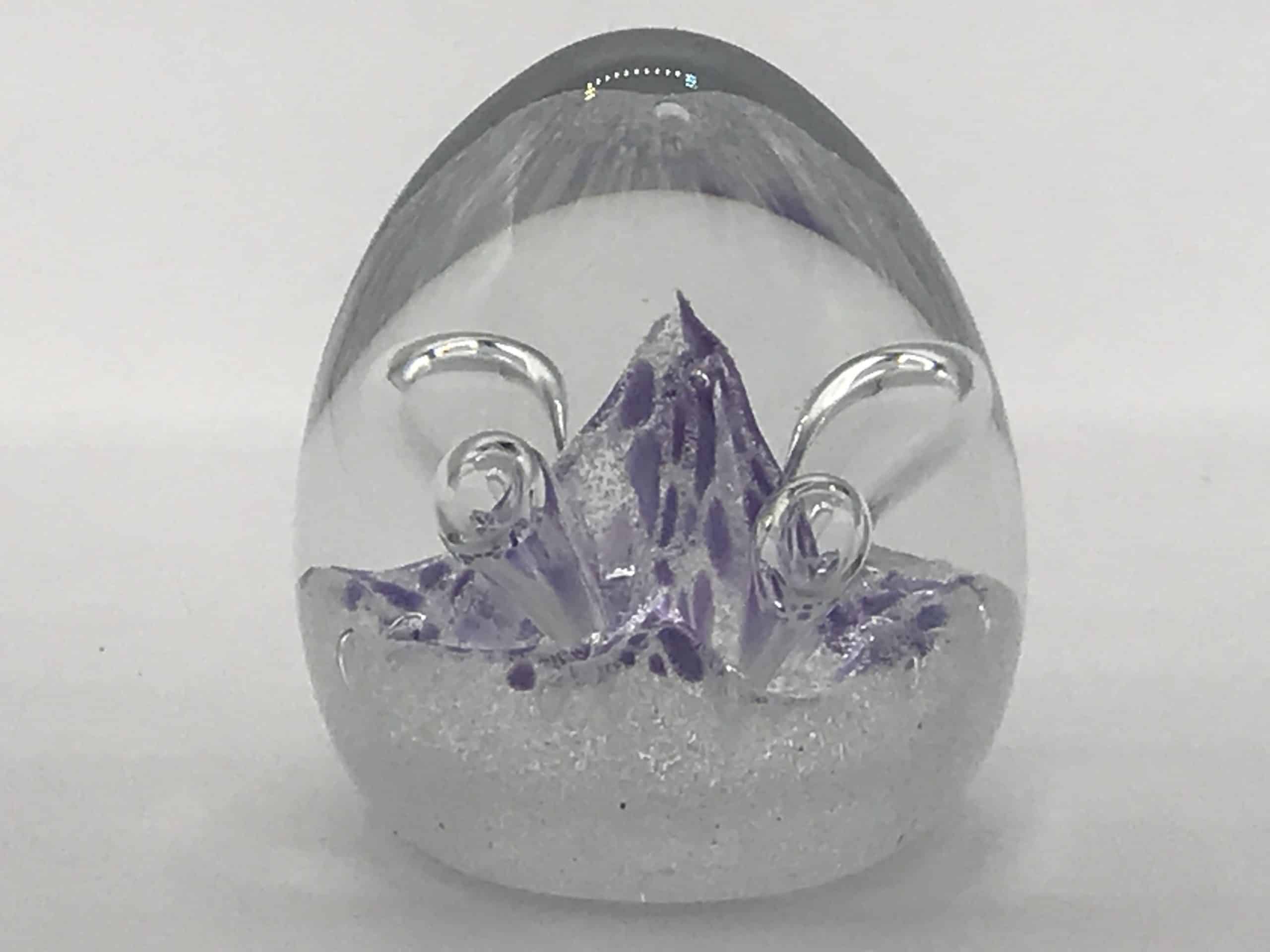 Scottish Caithness Glass Paperweight Moonbeam