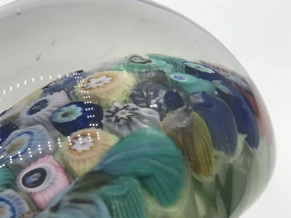 Stunning Scottish Millefiori Close Pack Glass Paperweight by Strathern - Image 6