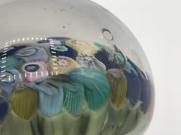 Stunning Scottish Millefiori Close Pack Glass Paperweight by Strathern - Image 7