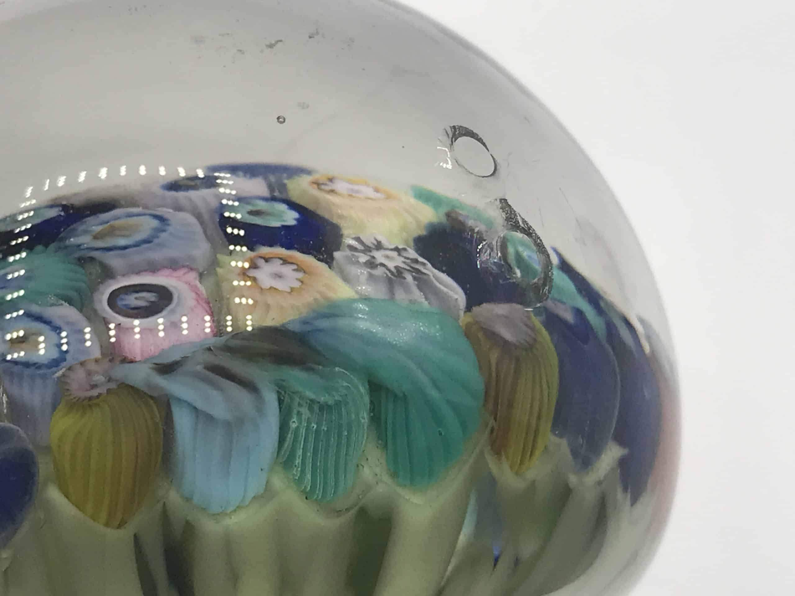 Stunning Scottish Millefiori Close Pack Glass Paperweight by Strathern - Image 7