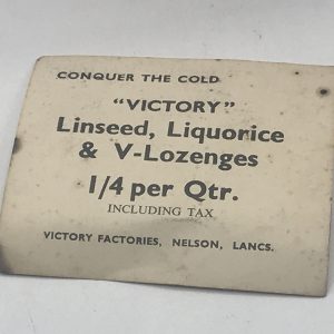 Good Example Vintage Victory V Lozenges Tin