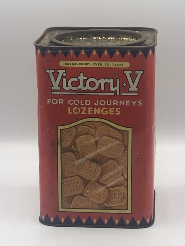 Good Example Vintage Victory V Lozenges Tin