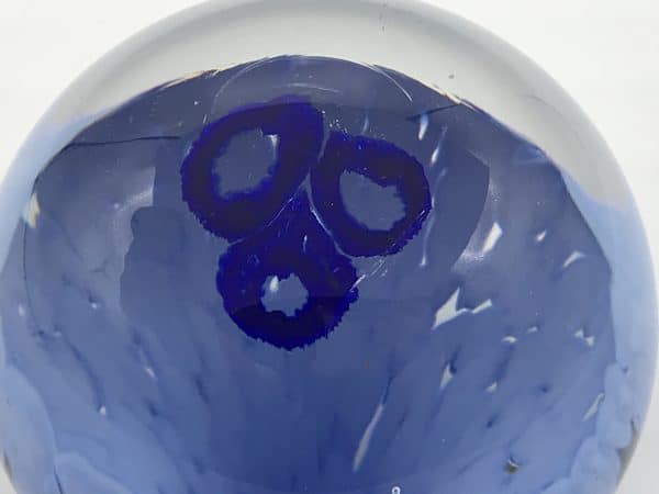 Vintage English Wedgwood Glass Paperweight - Image 4
