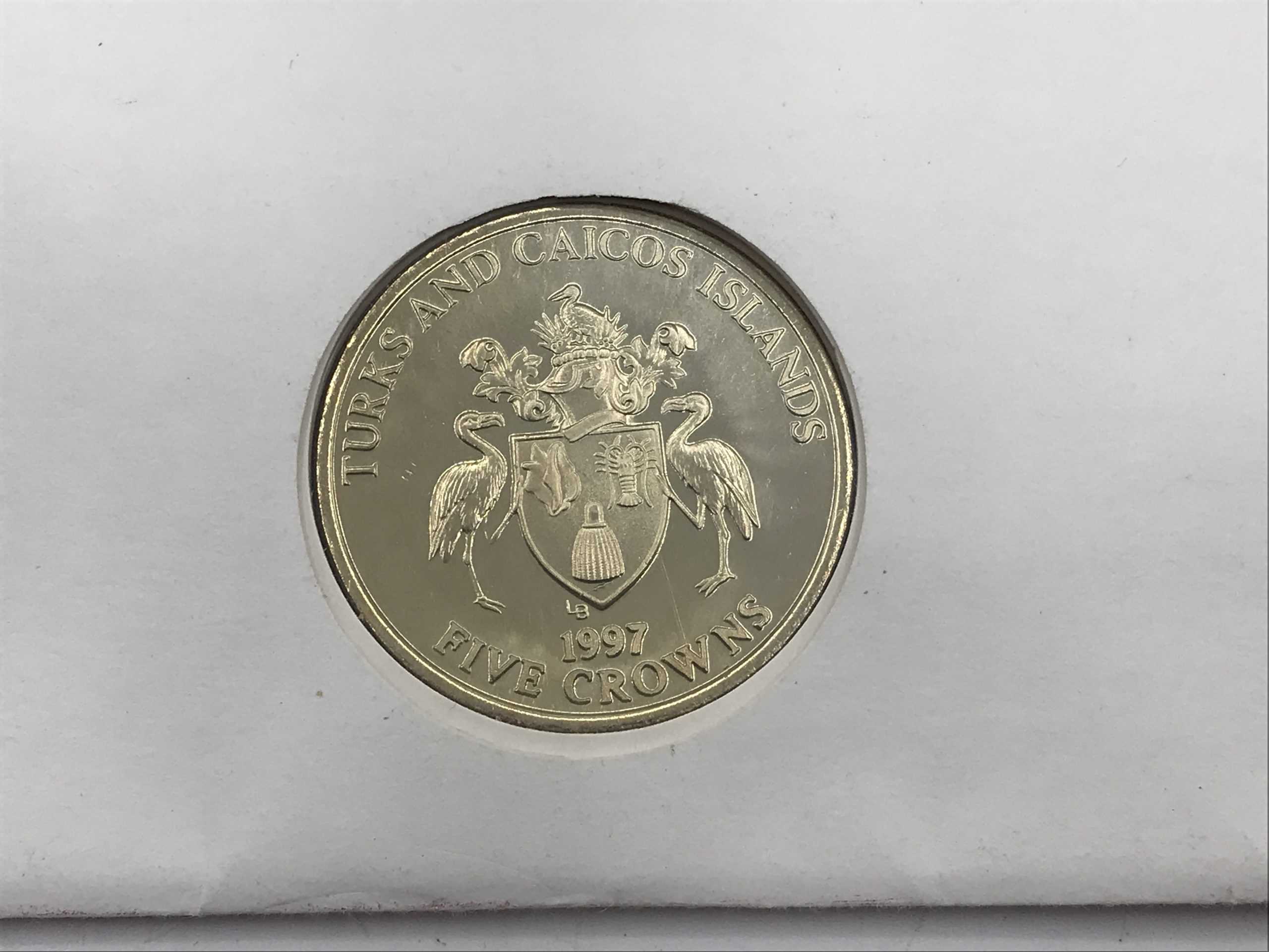 1947 - 1997 Golden Wedding Anniversary Elizabeth and Phillip 5 Crowns Cover 04200 - Image 5