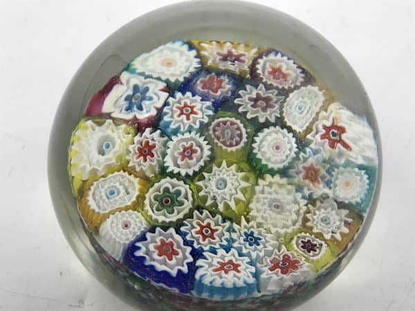 Beautiful Vintage Murano Millefiori Glass Paperweight - Image 2