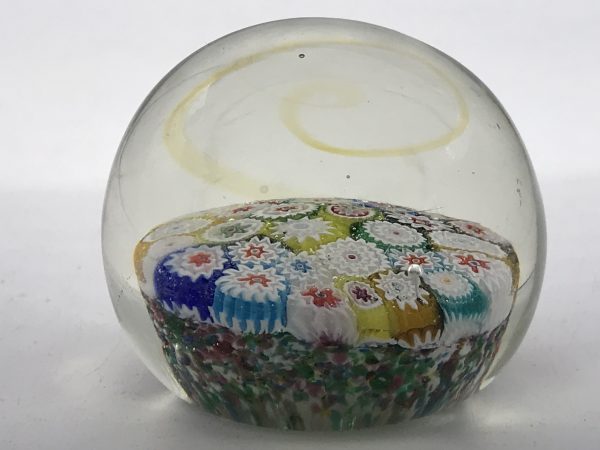 Beautiful Vintage Murano Millefiori Glass Paperweight - Image 5