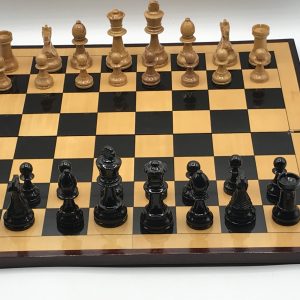 Chinese International Chess Set Carved Bamboo 1949 – 1976