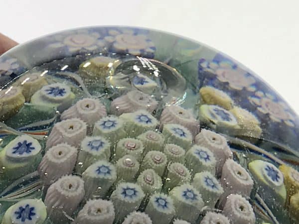 Scottish Perthshire Radial Millefiori Glass Paperweight Pre-1978 PP2 - Image 3