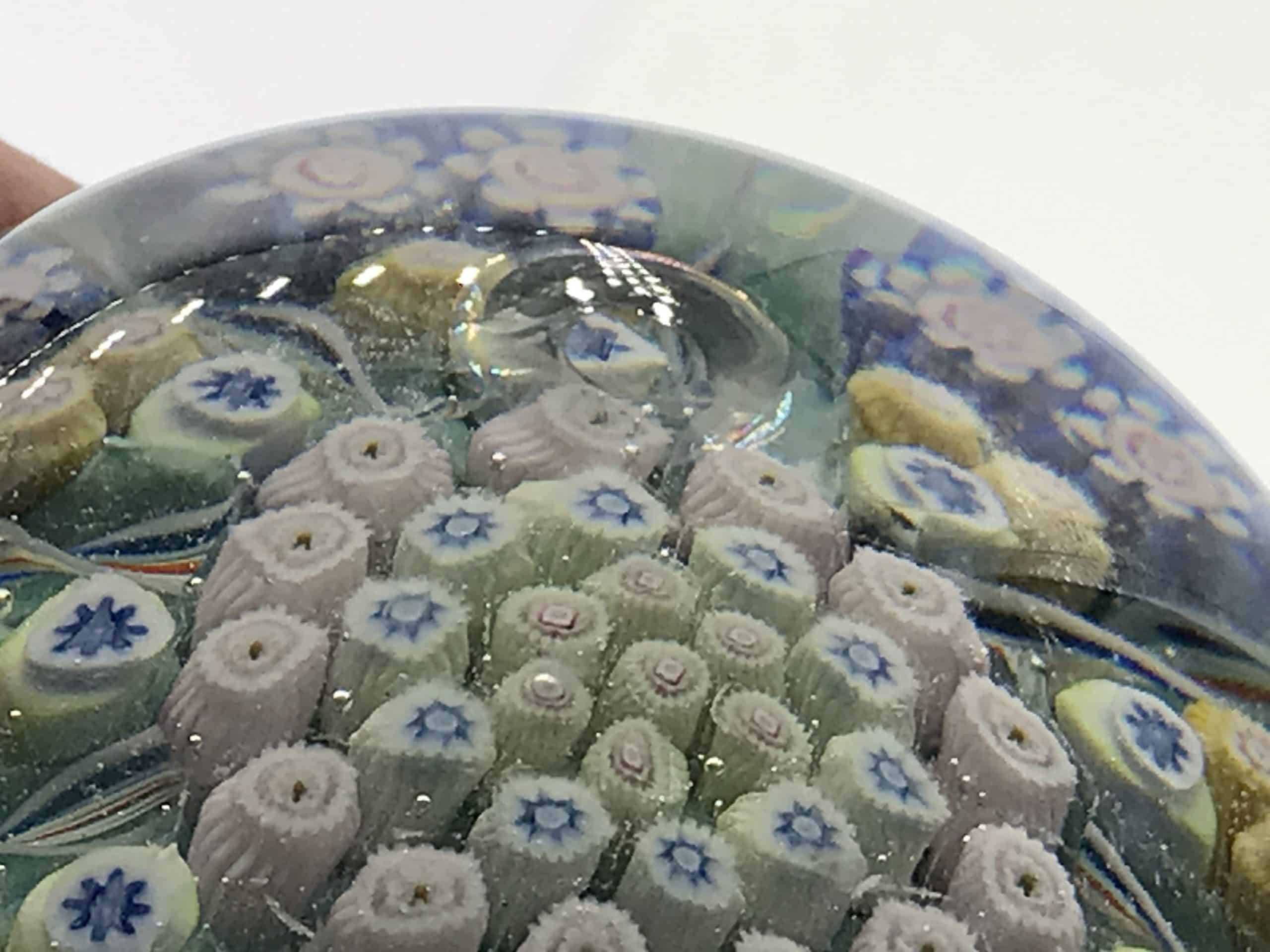 Scottish Perthshire Radial Millefiori Glass Paperweight Pre-1978 PP2 - Image 3