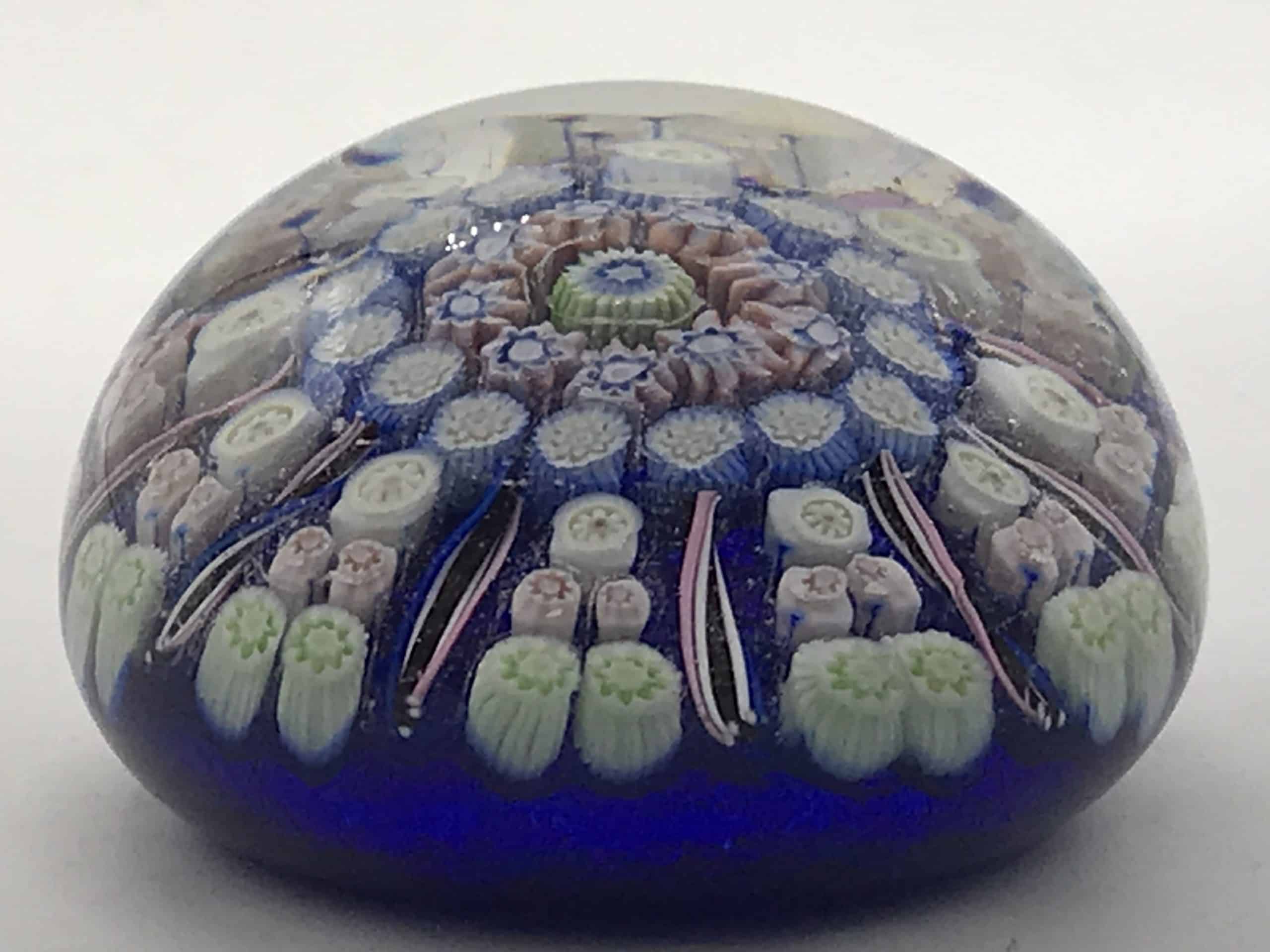Scottish Perthshire Radial Millefiori Glass Paperweight Pre-1978 PP2 - Image 3