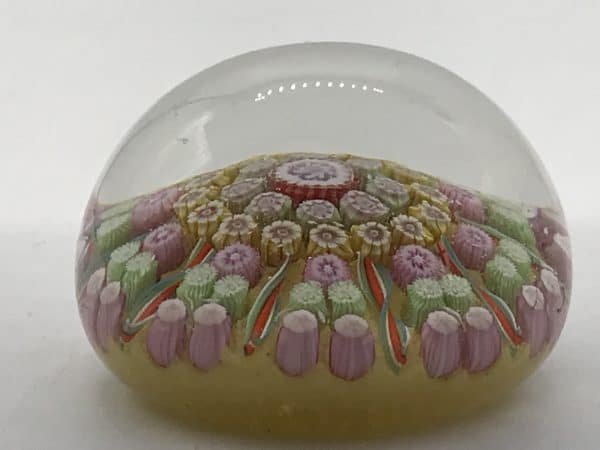 Scottish Perthshire Radial Millefiori Glass Paperweight Pre 1978 PP2 - Image 3
