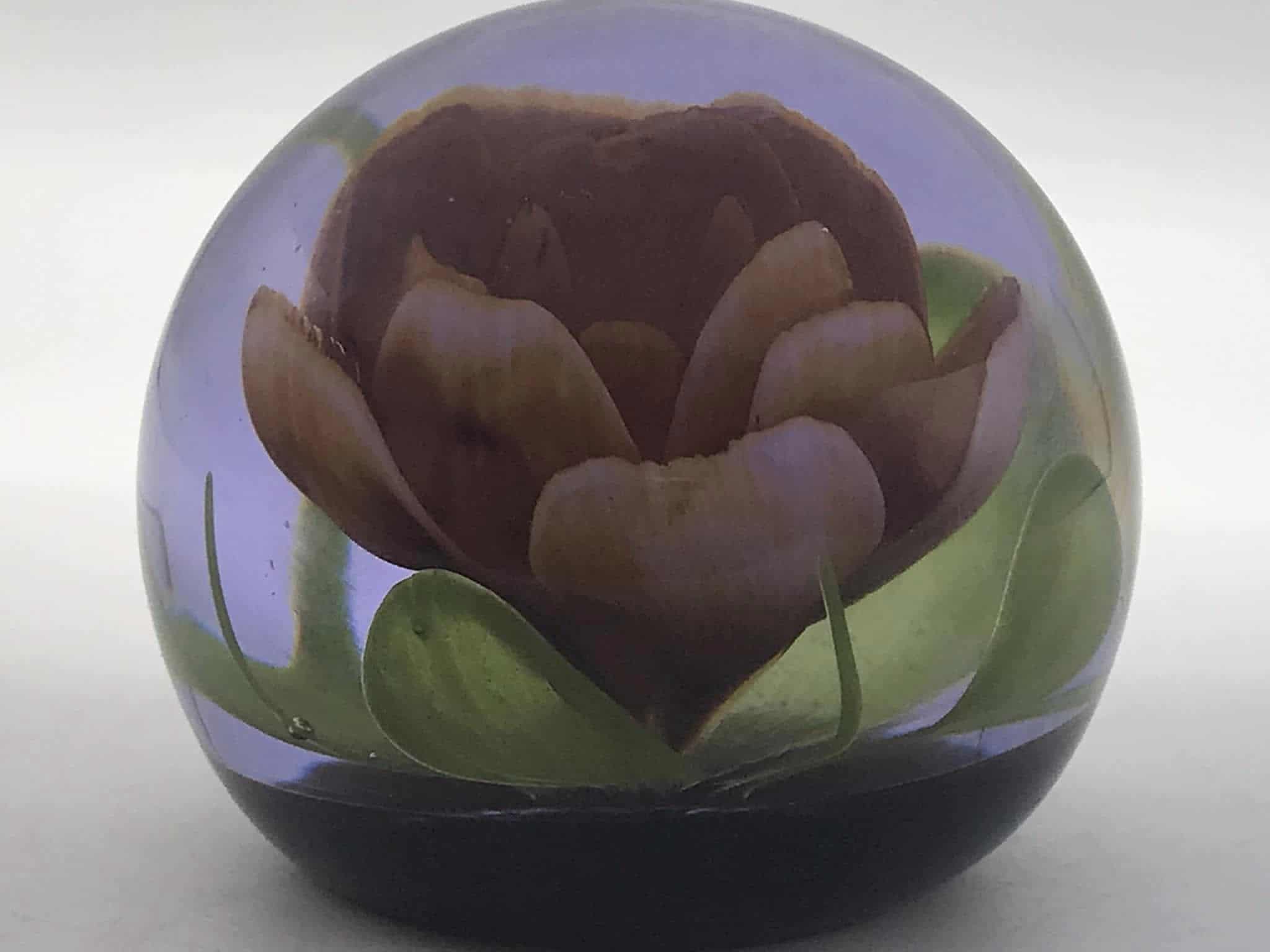Rare Limited Edition of 250 Caithness Crystal Glass Paperweight