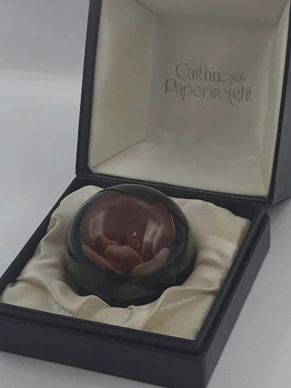 Rare Limited Edition of 250 Caithness Crystal Glass Paperweight - Image 6