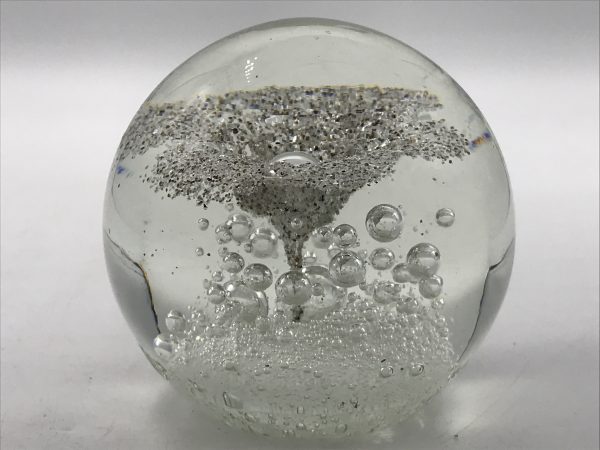Stunning Italian Murano Glass Paperweight Bubbles