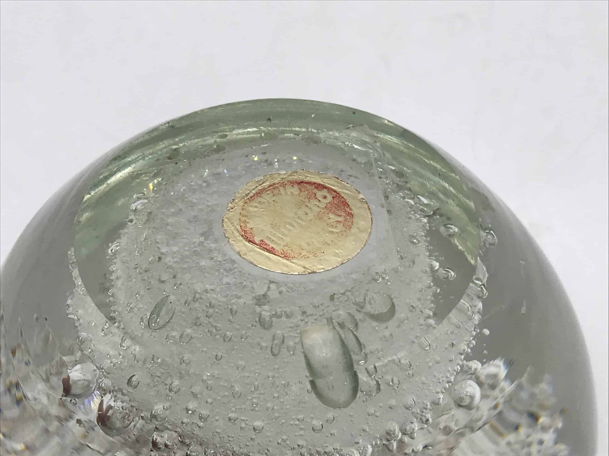 Stunning Italian Murano Glass Paperweight Bubbles - Image 8