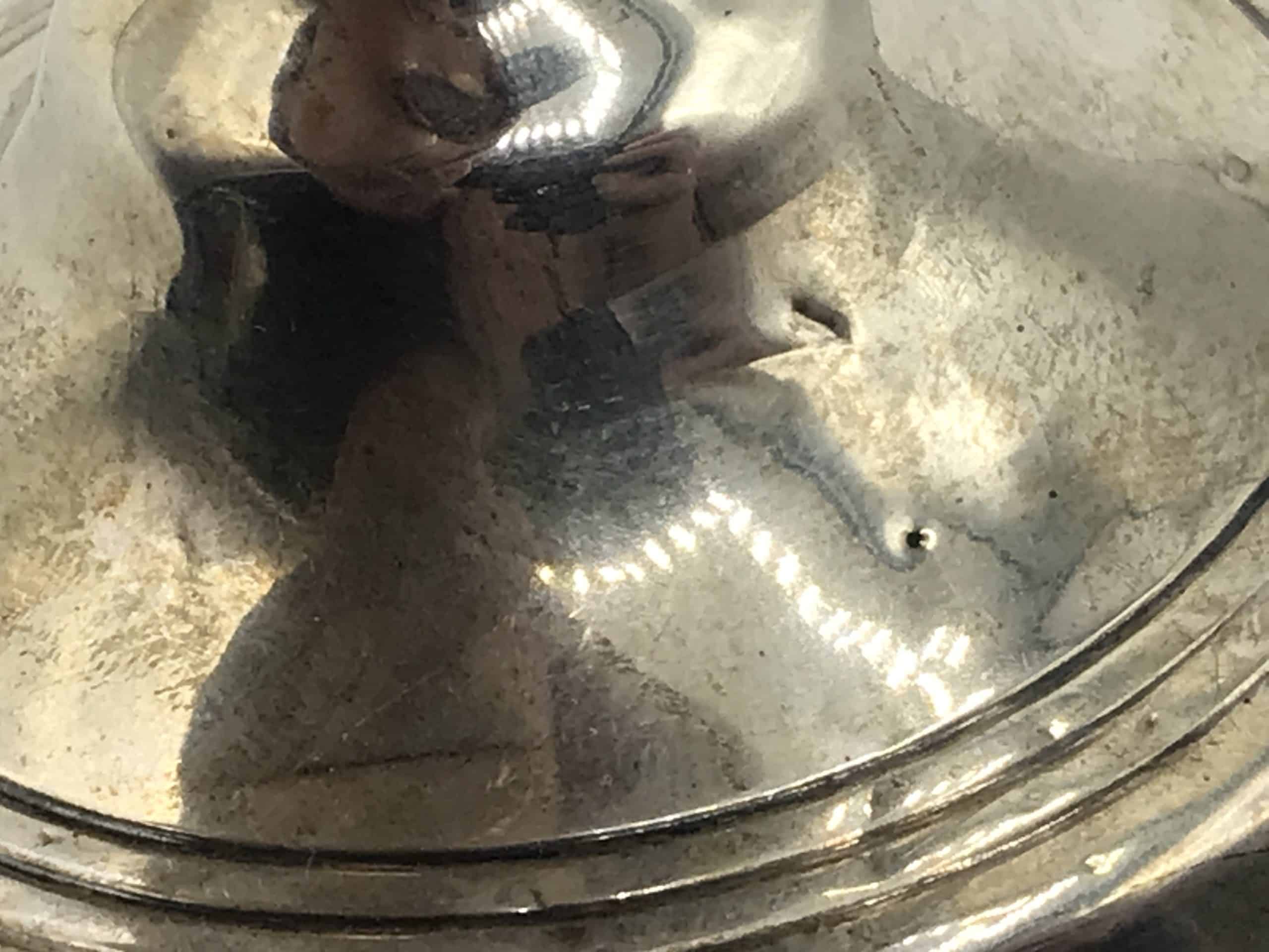 1952 English Sterling Silver Candlestick W I Broadway & Co - Image 4