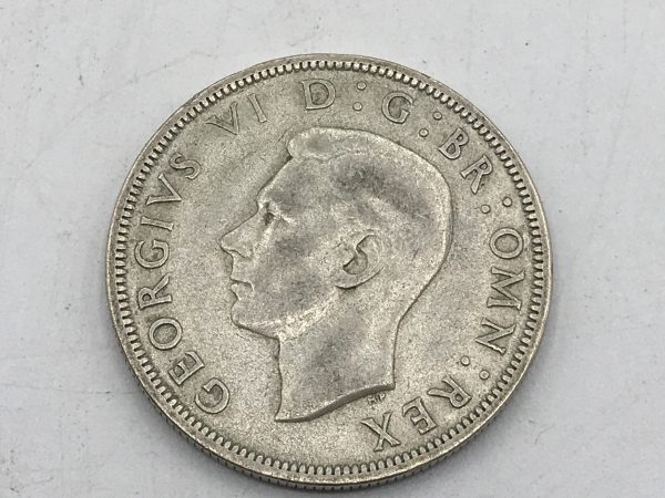 English 500 Grade Silver Half Crown 1945 - Image 3