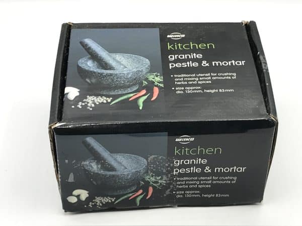 Granite Pestle & Mortar Never Used - Image 3