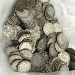 Large Bulk Lot of Pre-1946 Silver Threepence Coins – Approx. 260 Coins (362g) | Investment or Collectors’ Lot