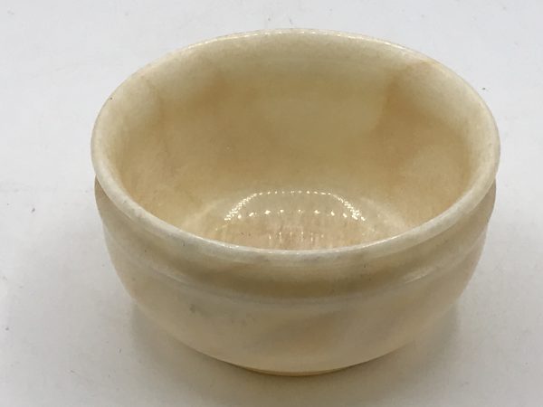 Small Carved & Polished Alabaster Bowl - Image 3