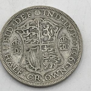 1931 Silver Half Crown Coin