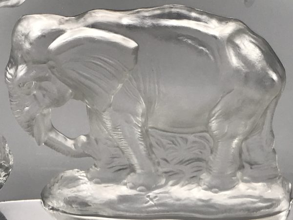 Dartington Crystal Signed Capredoni glass Paperweight Bull Elephant - Image 3