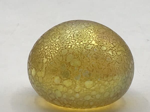 Vintage Heron Iridescent Glass Paperweight - Image 3