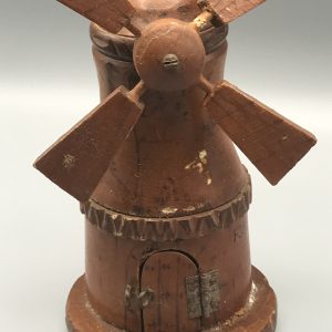 Spanish Wood Windmill Moneybox Mallorca