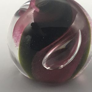 1989 Caithness Momentum Glass Paperweight