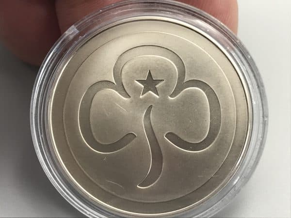 Girl Guides Coin Celebrating 100 Years Of Guiding
