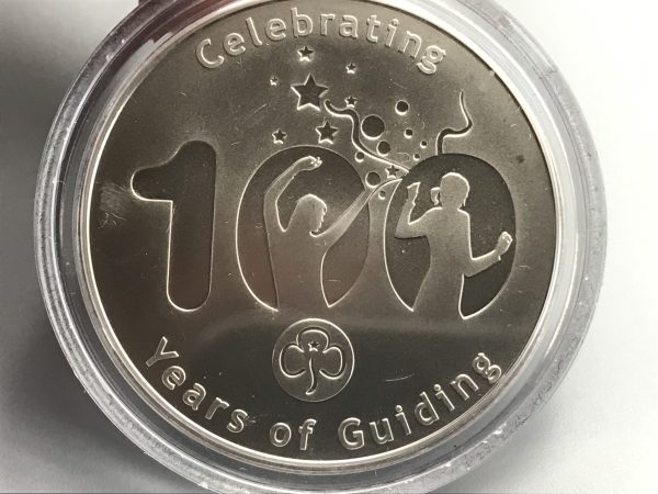 Girl Guides Coin Celebrating 100 Years Of Guiding - Image 3