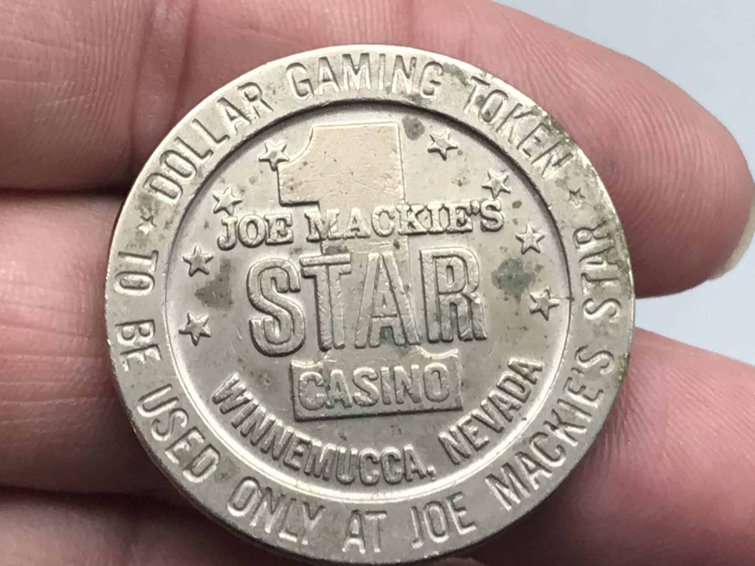 Joe Mackies 1966 Gaming Token