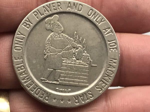 Joe Mackies 1966 Gaming Token - Image 3