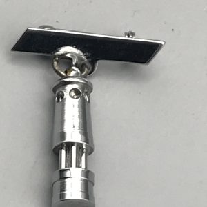 Rare Vintage Coal Mine Miners Safety Lamp Brooch