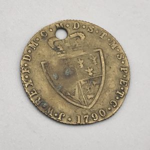 1790 Britain George III Guinea Gaming Token