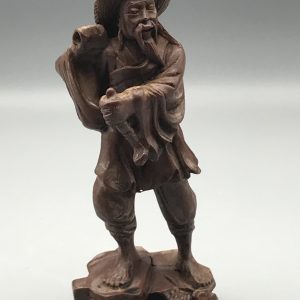 Carved Chinese Root Wood Figure Man