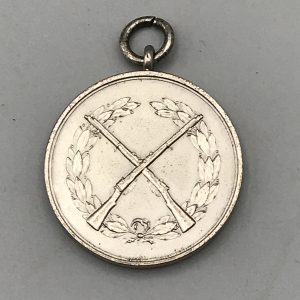 English Sterling Silver 1947 Albert Watch Fob Medal