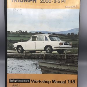 Triumph 2000 2.5PI 1963 onwards Intereurope Workshop Manual 145