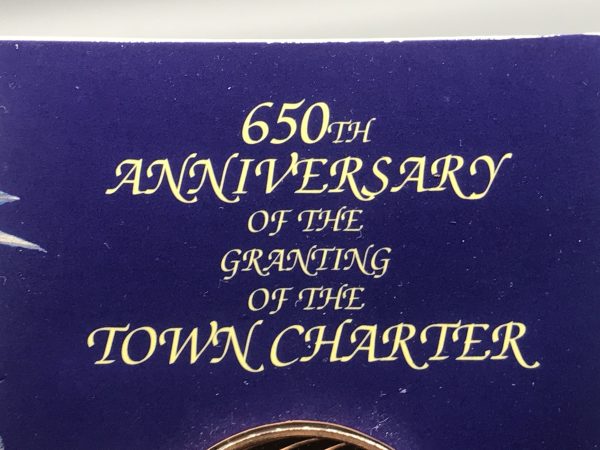 Bronze Coin Token 650th Anniversary Town Charter Llantrisant - Image 4