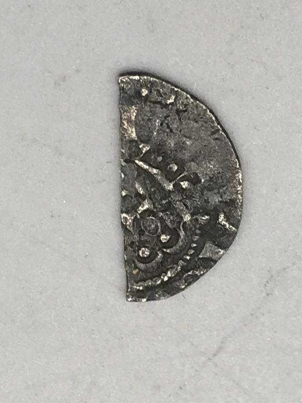 Early Half Cut Hammered Coin - Image 3