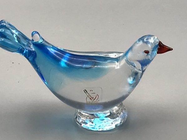 Italian Vetro Artistico Murano Glass Bird Paperweight - Image 3