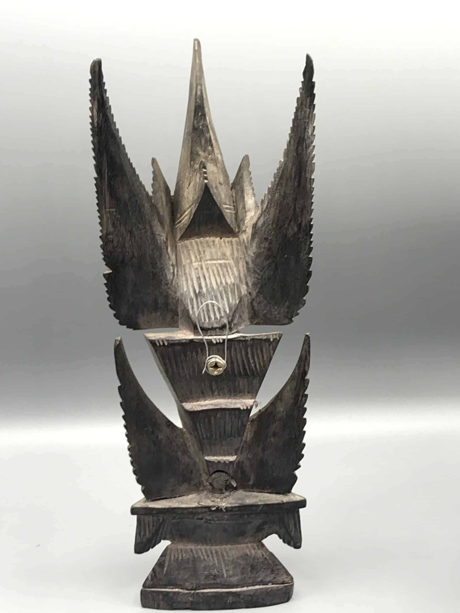 Beautiful Hand Carved Sculpture Indonesia Garuda - Image 7