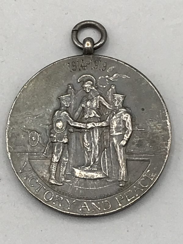 WW1 British Army 1914-1919 Victory & Peace Celebrations Medal